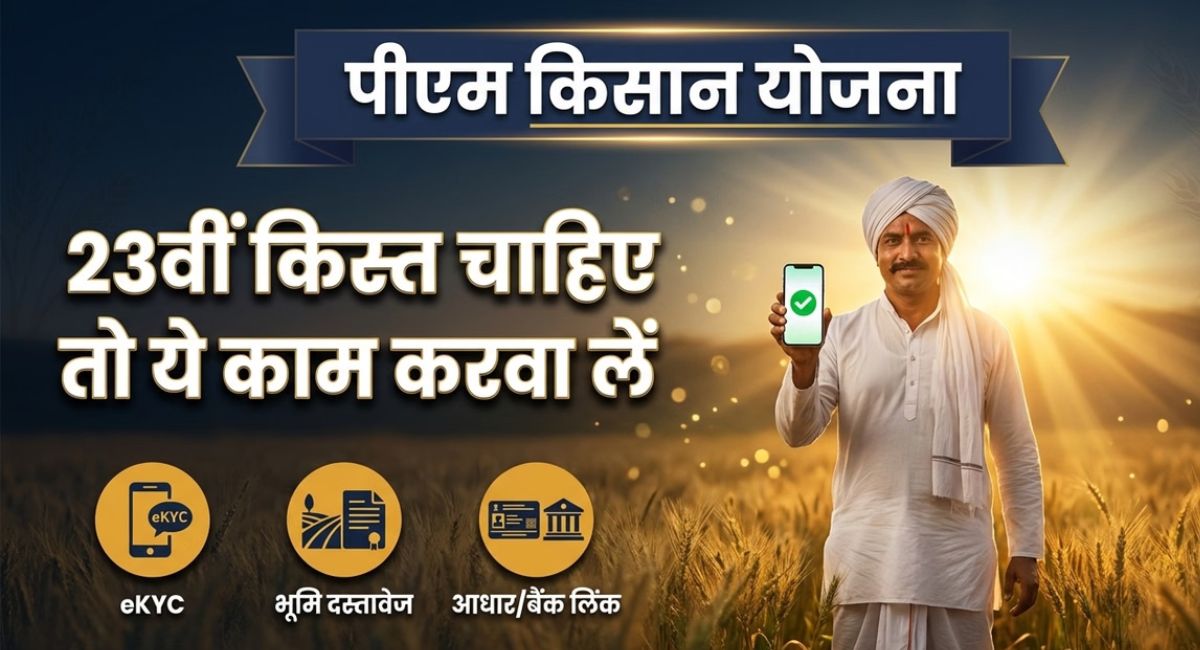 PM Kisan Samman Nidhi Yojana : PM किसान की 23वीं किस्त से पहले करें ये काम! अगर की ये 3 गलतियां, तो लिस्ट से कट जाएगा आपका नाम